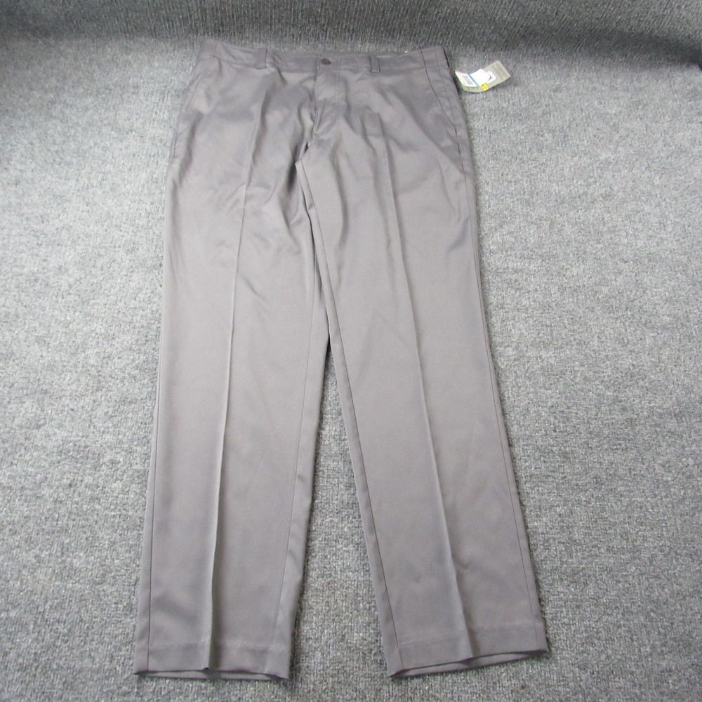 PGA TOUR Pants Mens 36x32 Gray Performance Stretch Golf UPF 50‎ Active Waistband